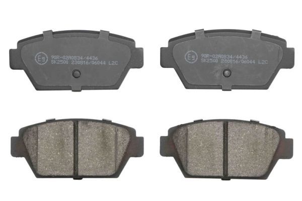 ABE C25000ABE Brake Pad Set, disc brake