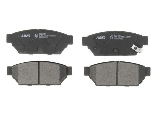 ABE C25004ABE Brake Pad Set, disc brake