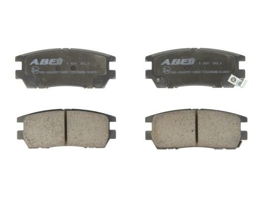 ABE C25005ABE Brake Pad Set, disc brake