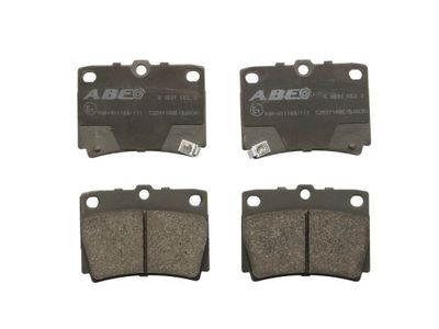 Brake Pad Set, disc brake ABE C25011ABE
