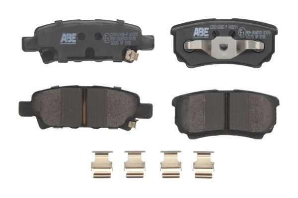 ABE C25012ABE-P Brake Pad Set, disc brake