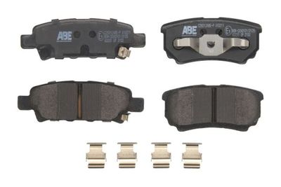 Brake Pad Set, disc brake ABE C25012ABE-P