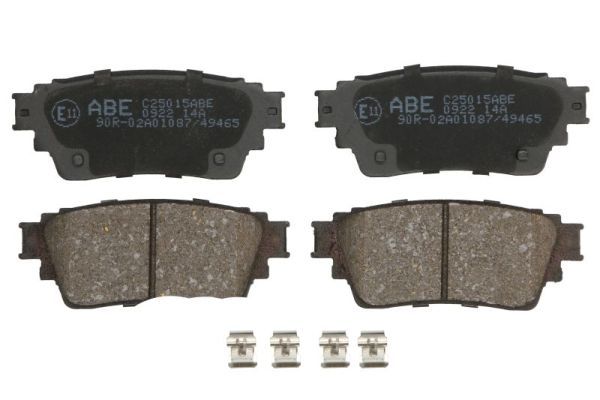 ABE C25015ABE Brake Pad Set, disc brake