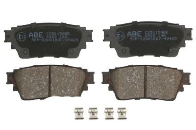 Brake Pad Set, disc brake ABE C25015ABE