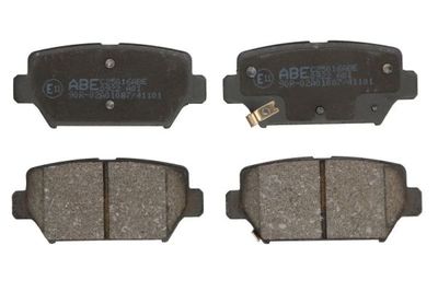 Brake Pad Set, disc brake ABE C25016ABE