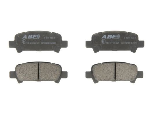 ABE C27002ABE Brake Pad Set, disc brake