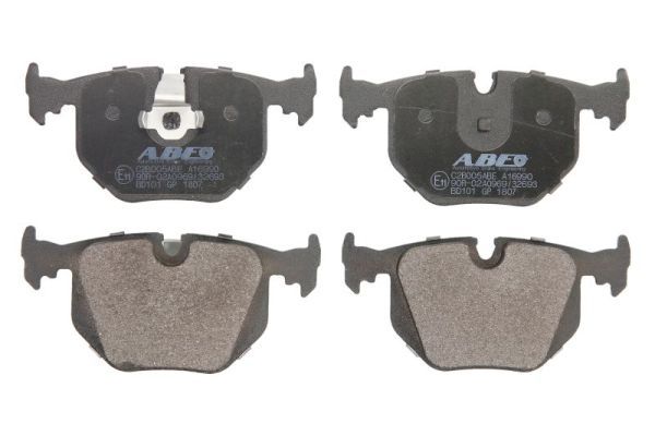 ABE C2B005ABE Brake Pad Set, disc brake