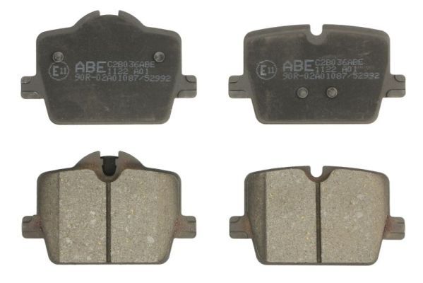 ABE C2B036ABE Brake Pad Set, disc brake