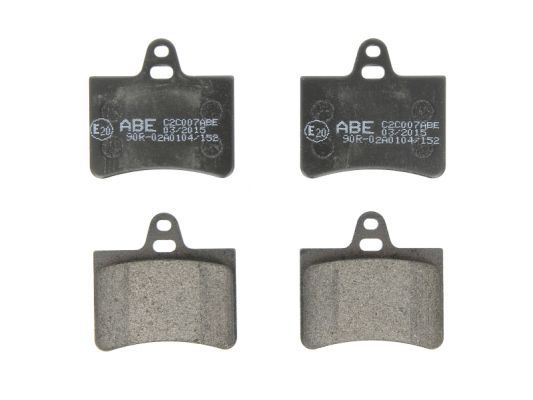 ABE C2C007ABE Brake Pad Set, disc brake