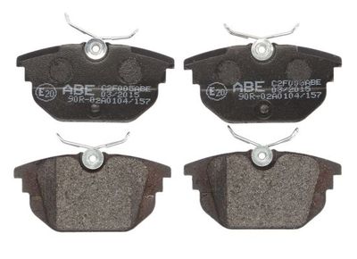 Brake Pad Set, disc brake ABE C2F005ABE