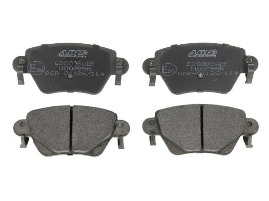 ABE C2G008ABE Brake Pad Set, disc brake