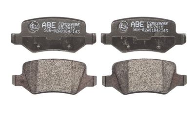 Brake Pad Set, disc brake ABE C2M029ABE