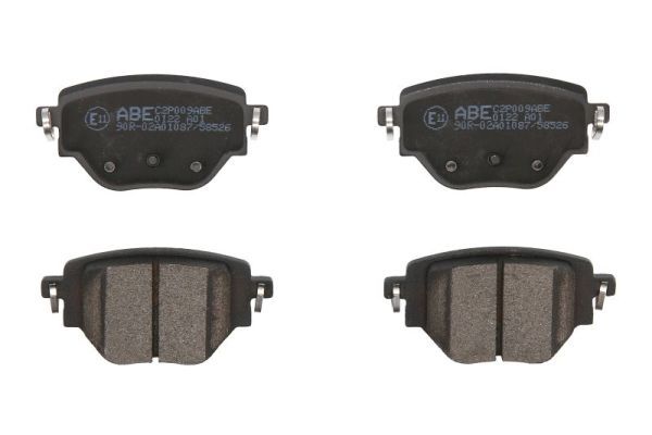 ABE C2P009ABE Brake Pad Set, disc brake