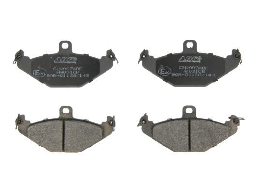 ABE C2R007ABE Brake Pad Set, disc brake