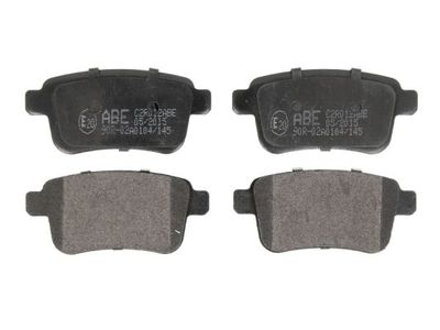 Brake Pad Set, disc brake ABE C2R012ABE