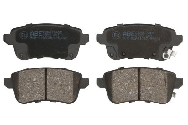 ABE C2R017ABE Brake Pad Set, disc brake