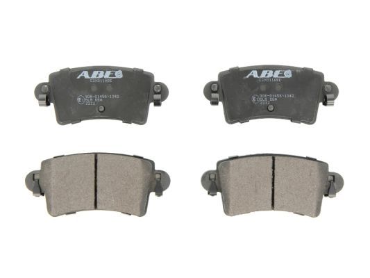 ABE C2X011ABE Brake Pad Set, disc brake