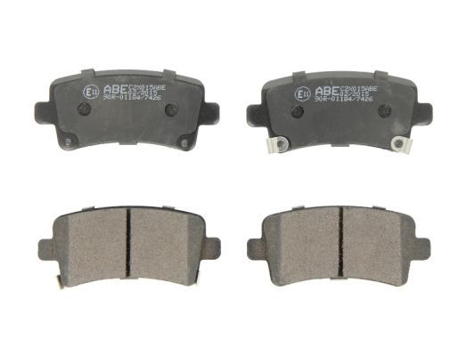 ABE C2X015ABE Brake Pad Set, disc brake