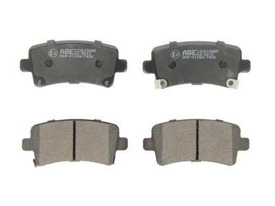 Brake Pad Set, disc brake ABE C2X015ABE
