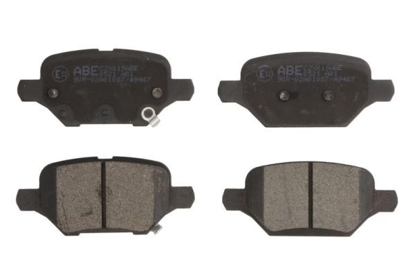 ABE C2X019ABE Brake Pad Set, disc brake