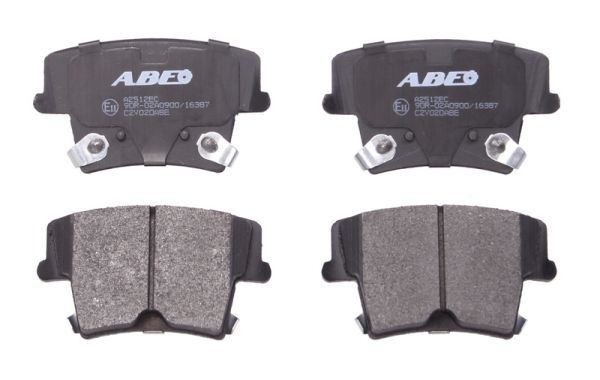 ABE C2Y020ABE Brake Pad Set, disc brake