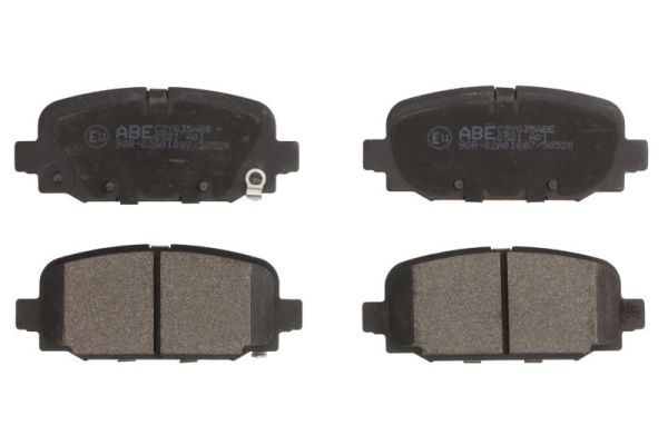 ABE C2Y035ABE Brake Pad Set, disc brake