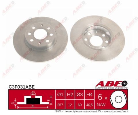 ABE C3F031ABE Brake Disc