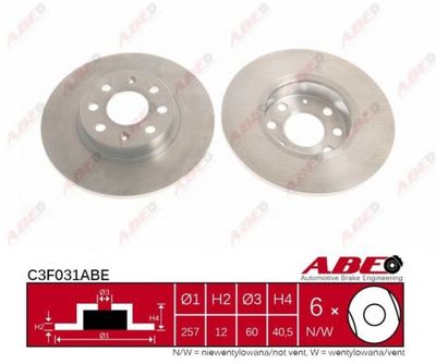 Brake Disc ABE C3F031ABE