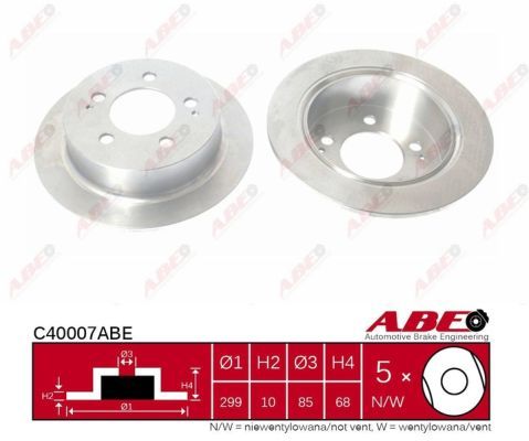 ABE C40007ABE Brake Disc