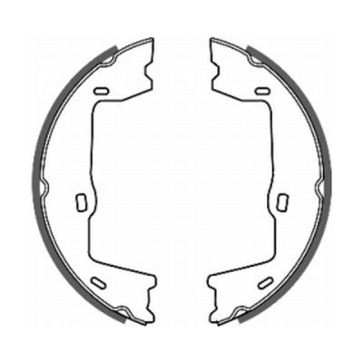 Brake Shoe Set, parking brake ABE CRX000ABE