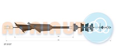 Cable Pull, clutch control ADRIAUTO 07.0137