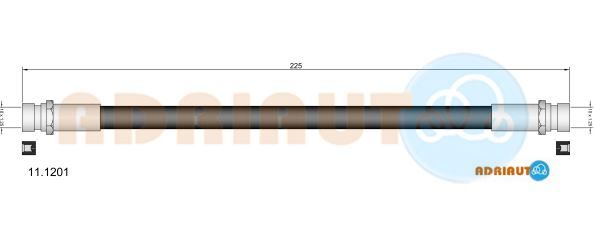 ADRIAUTO 11.1201 Brake Hose