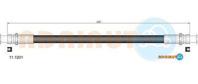 Brake Hose ADRIAUTO 11.1201