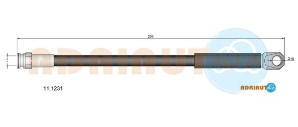 ADRIAUTO 11.1231 Brake Hose