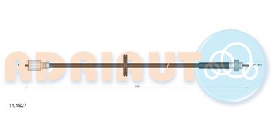 Speedometer Cable ADRIAUTO 11.1527