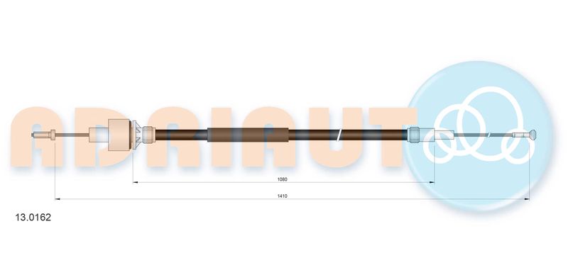 ADRIAUTO 13.0162 Cable Pull, clutch control