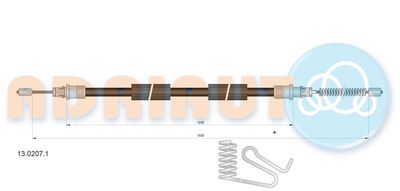 Cable Pull, parking brake ADRIAUTO 13.0207.1
