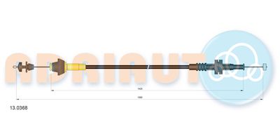 Accelerator Cable ADRIAUTO 13.0368