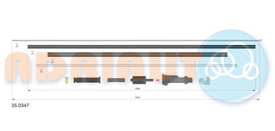 Accelerator Cable ADRIAUTO 35.0347