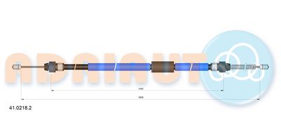 Cable Pull, parking brake ADRIAUTO 41.0218.2