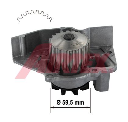 AIRTEX 1359 Water Pump, engine cooling
