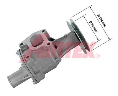 Water Pump, engine cooling AIRTEX 1423