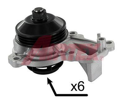 Water Pump, engine cooling AIRTEX 1996