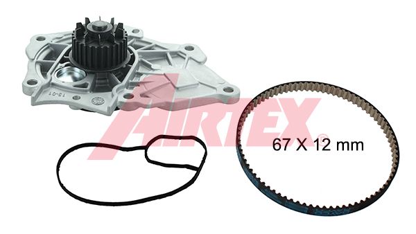AIRTEX WPK-208001 Water Pump & Timing Belt Kit