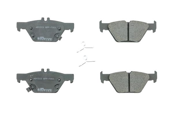 AISIN BPF-7001 Brake Pad Set, disc brake