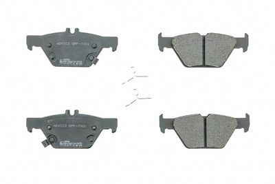 Brake Pad Set, disc brake AISIN BPF-7001