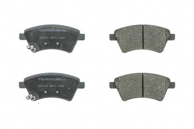Brake Pad Set, disc brake AISIN BPFI-1020