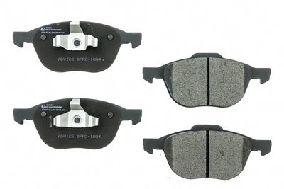 Brake Pad Set, disc brake AISIN BPFO-1004