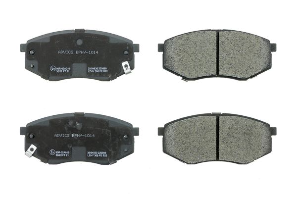 AISIN BPHY-1014 Brake Pad Set, disc brake