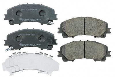 Brake Pad Set, disc brake AISIN BPHY-1016